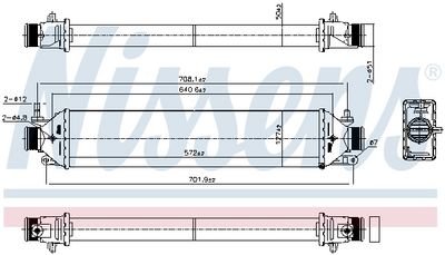 INTERCOOLER COMPRESOR NISSENS 961317 4