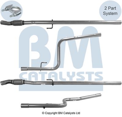 изпускателна тръба BM Catalysts BM50771