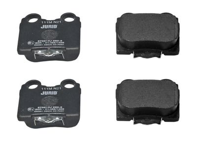 BREMSBELAGSATZ SCHEIBENBREMSE