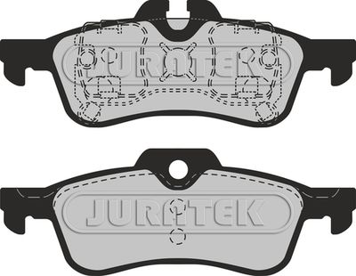 Brake Pad Set JURATEK JCP1676