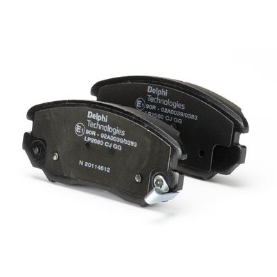 BREMSBELAGSATZ SCHEIBENBREMSE DELPHI LP2080 6