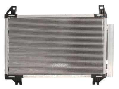 A/C condensator (met droger) past: DAIHATSU CHARADE VIII  TOYOTA YARIS, YARIS / VIOS 1.0-1.8 01.05-
