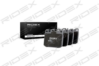 Комплект тормозных колодок, дисковый тормоз RIDEX 402B0703 для MERCEDES-BENZ 123
