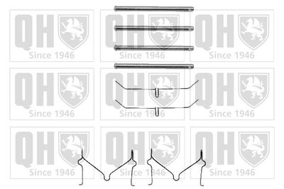 Комплектующие, колодки дискового тормоза QUINTON HAZELL BFK802 для TOYOTA LAND CRUISER