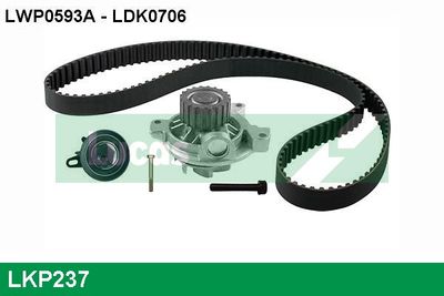 Vodní pumpa + sada ozubeného řemene LUCAS LKP237