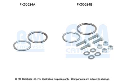Монтажен комплект, изпускателна тръба BM Catalysts FK50524