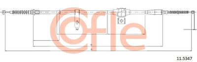Тросик, cтояночный тормоз COFLE 92.11.5347 для MAZDA BT-50