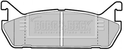 BORG & BECK BBP1344 Тормозные колодки и сигнализаторы  для MAZDA 323 C IV (BG) 1.8 16V GT