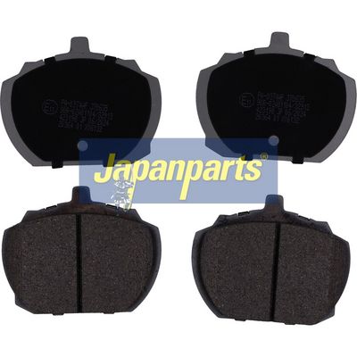JAPANPARTS Stabdžių trinkelių rinkinys, diskinis stabdys