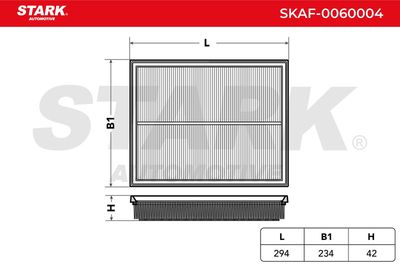 въздушен филтър STARK SKAF-0060004