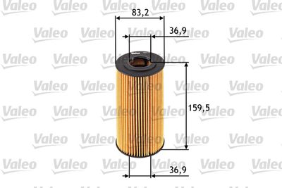 VALEO 586537 Масляный фильтр  для BMW 5 (Бмв 5)