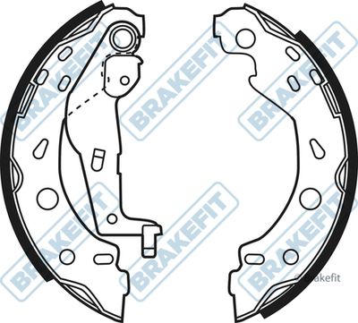 APEC Brake Shoe Set BSH1108