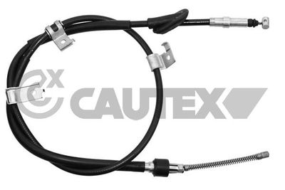 Тросик, cтояночный тормоз CAUTEX 761527 для HONDA PRELUDE