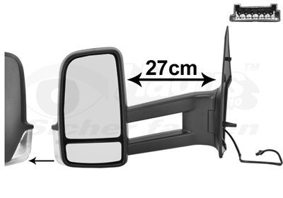 Наружное зеркало VAN WEZEL 5862825 для VW CRAFTER