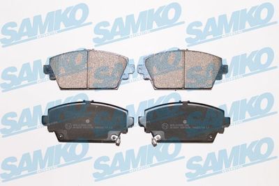 SAMKO 5SP1036 Тормозные колодки и сигнализаторы  для HONDA ACCORD VI (CK, CG, CH, CF) 2.0 i (CG9)