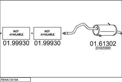 SISTEM DE ESAPAMENT MTS RENA72019A058647