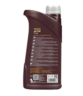 Mannol 8208 automatgearolie ATF Type T-IV - 1L