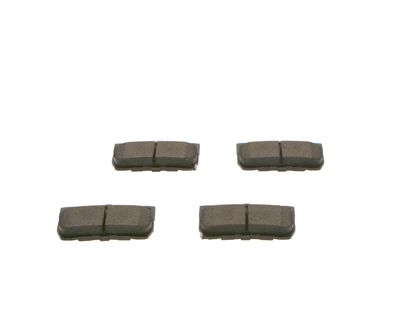 Brake Pad Set, disc brake 0 986 494 891