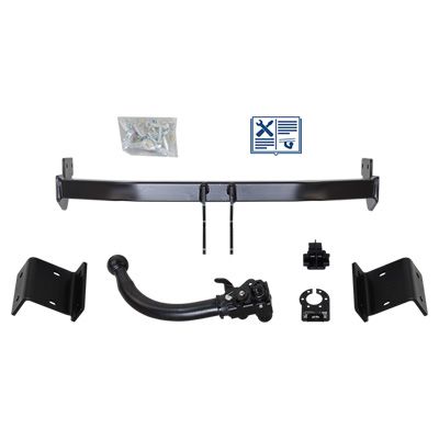 Zestaw zaczepu przyczepy RAMEDER 100672