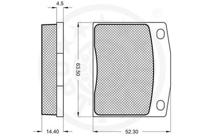 Brake Pad Set, disc brake 9192