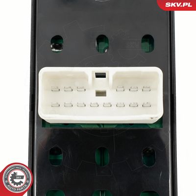Spínač, zvedací zařízení oken ESEN SKV 37SKV208