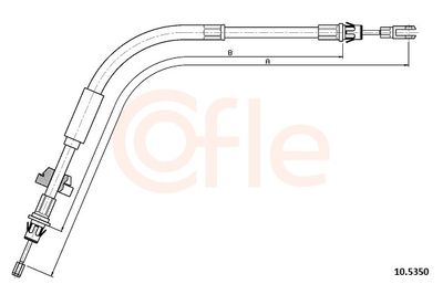 CABLU FRANA DE PARCARE