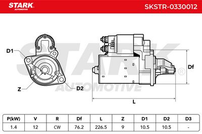 стартер STARK SKSTR-0330012