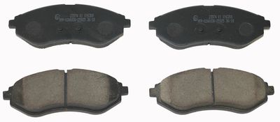 Комплект тормозных колодок, дисковый тормоз NATIONAL NP2624 для DAEWOO KALOS