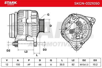 генератор STARK SKGN-0321050