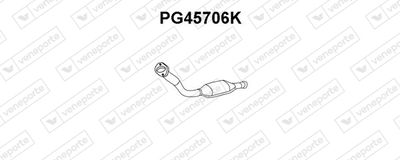 Катализатор VENEPORTE PG45706K для PEUGEOT 405