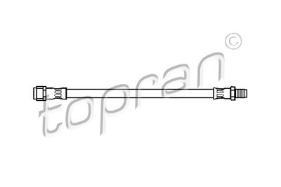 Тормозной шланг TOPRAN 401 062 для MERCEDES-BENZ B-CLASS