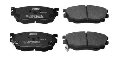 BREMSBELAGSATZ SCHEIBENBREMSE JURID 572444J