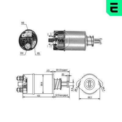 SOLENOID ELECTROMOTOR