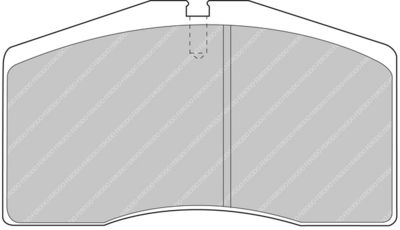 BREMSBELAGSATZ SCHEIBENBREMSE