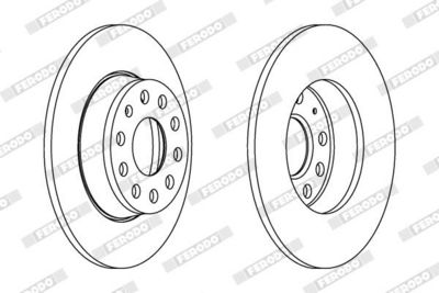 DISC FRANA FERODO DDF1895C 1
