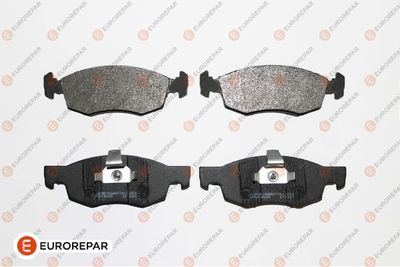 Комплект тормозных колодок, дисковый тормоз EUROREPAR 1639372280 для FIAT DOBLO