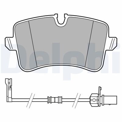 Brake Pad Set, disc brake LP3625