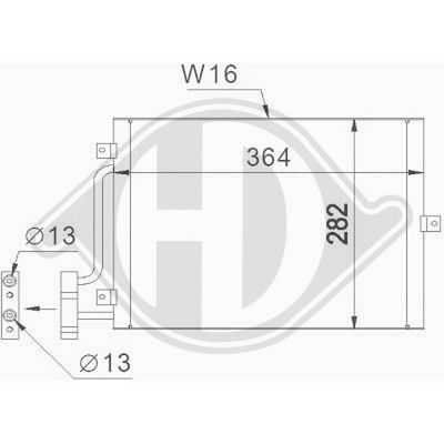 Condensor, airconditioning