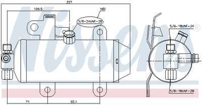 USCATOR AER CONDITIONAT NISSENS 95604 5