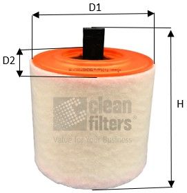 CLEAN FILTERS MA3457 Воздушный фильтр  для OPEL ASTRA (Опель Астра)