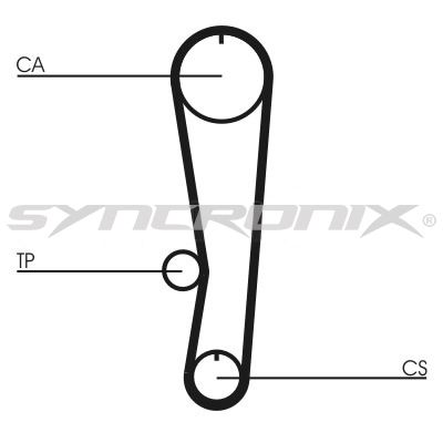 SY0895N SYNCRONIX Зубчатый ремень