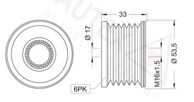 SISTEM ROATA LIBERA GENERATOR AUTEX 622000 1