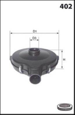 LUFTFILTER LUCAS LFAF496 1