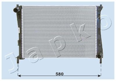 Радиатор, охлаждение двигателя JAPKO RDA053069 для FORD FUSION