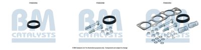 Монтажный комплект, катализатор BM CATALYSTS FK92225 для NISSAN NOTE