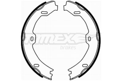 TOMEX Brakes TX 21-72 Ремкомплект барабанных колодок  для MERCEDES-BENZ SL (Мерседес Сл)