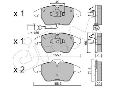 SET PLACUTE FRANA FRANA DISC