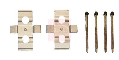 APEC Accessory Kit, disc brake pad KIT1042
