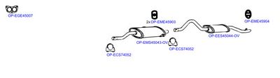 Изпускателна система OPTIMAL OP-EXSSA039