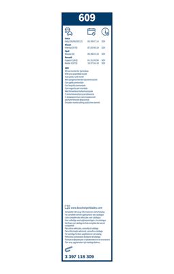 LAMELA STERGATOR BOSCH 3397118309 5